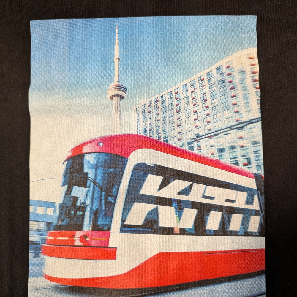 Kith Black Toronto Transit Motion Tee
